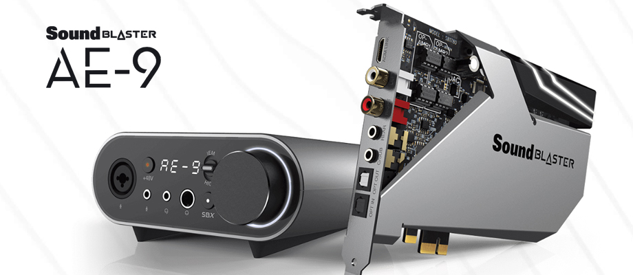 ซาวด์การ์ด Creative Sound Blaster AE-9 ตัวจบ ครบทุกการใช้งาน